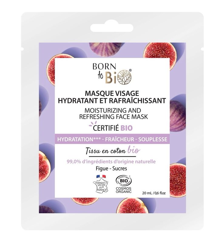 Ansiktsmaske for Tørr Hud | Born to Bio