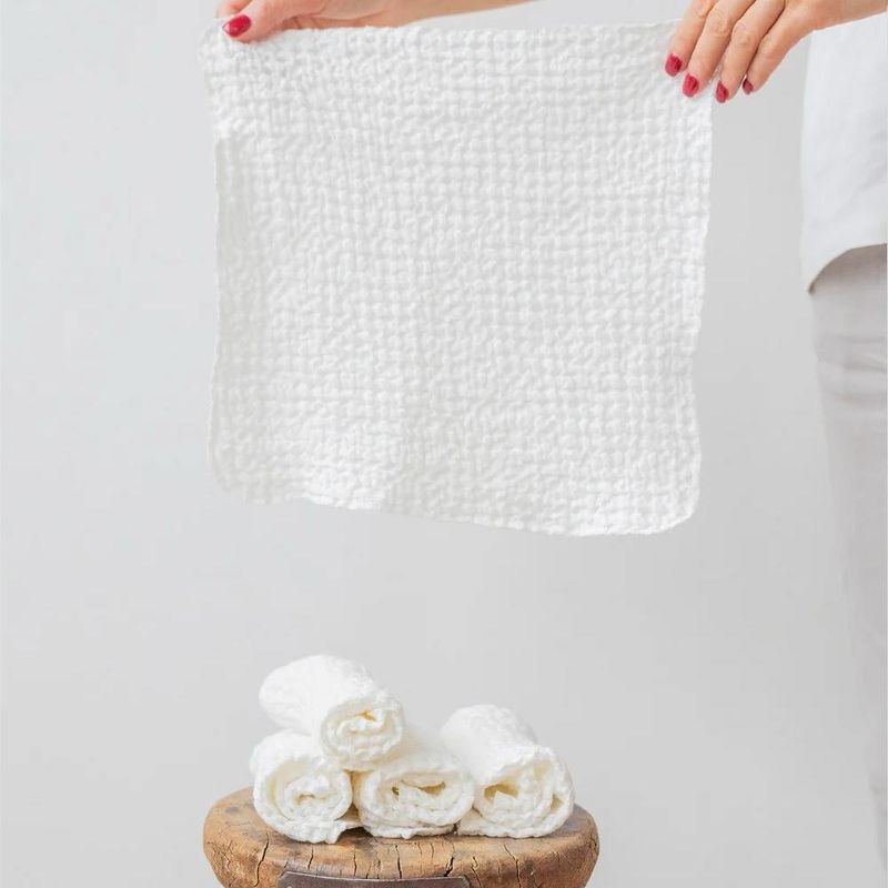 Ansiktskluter (5-pk) - Lin & Bomull | MagicLinen