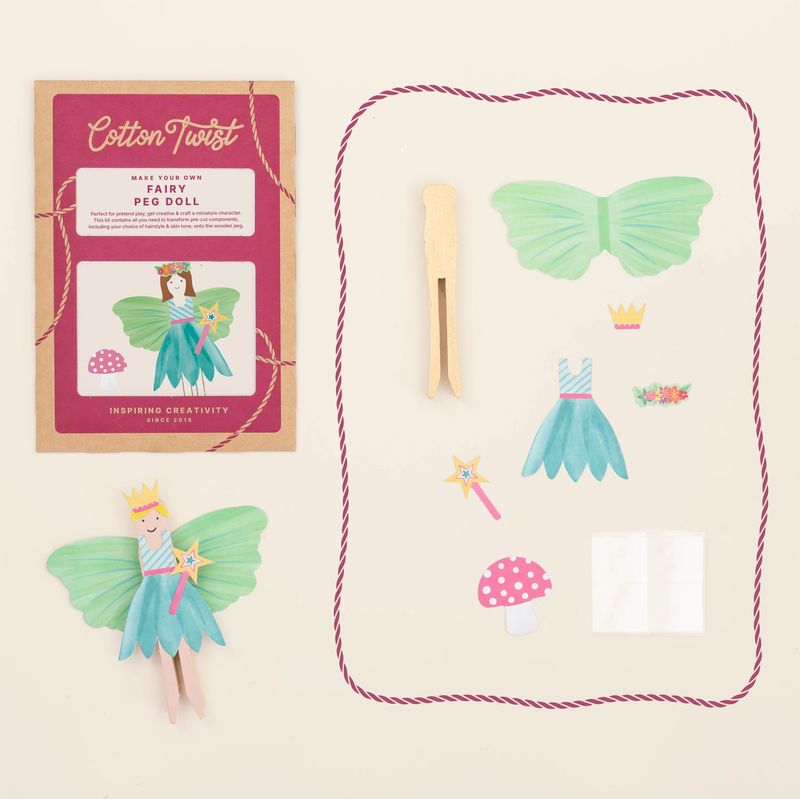 DIY-Kit - Fairy Pegdoll | Cotton Twist