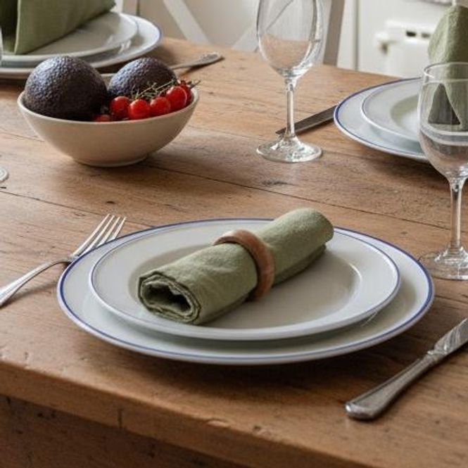 Hovedbilde Linservietter - Avocado (4-pk)