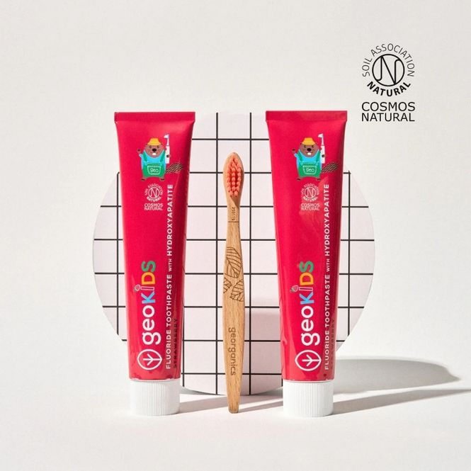 Hovedbilde Georganics Kids Pack - Fluorid & Hydroksyapatitt