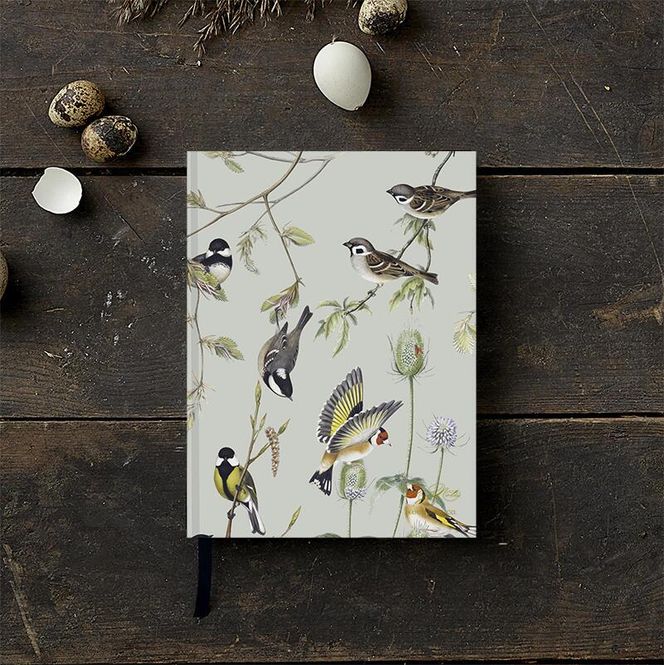 Hovedbilde Notatbok Garden Birds - FSC-Papir