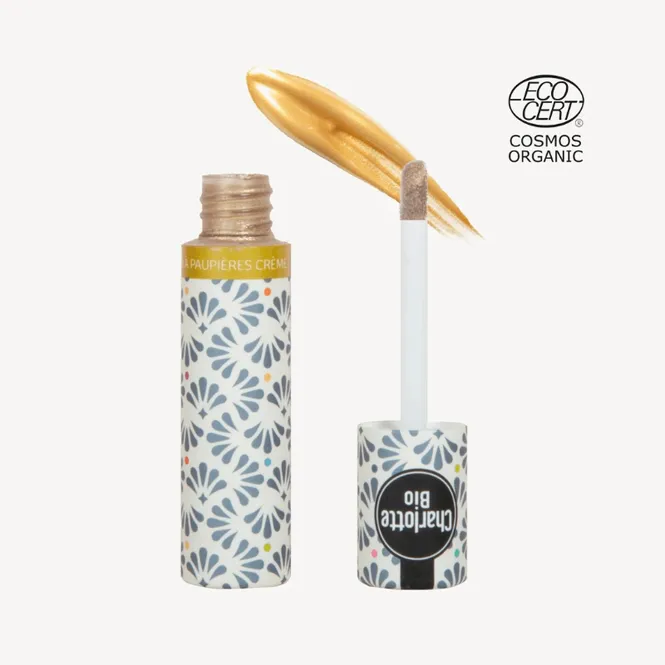 Hovedbilde Organic Liquid Eyeshadow - Gold | Charlotte Bio