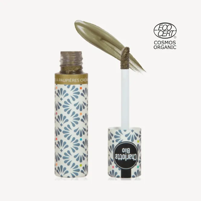 Hovedbilde Organic Liquid Eyeshadow - Emerald Green | Charlotte Bio