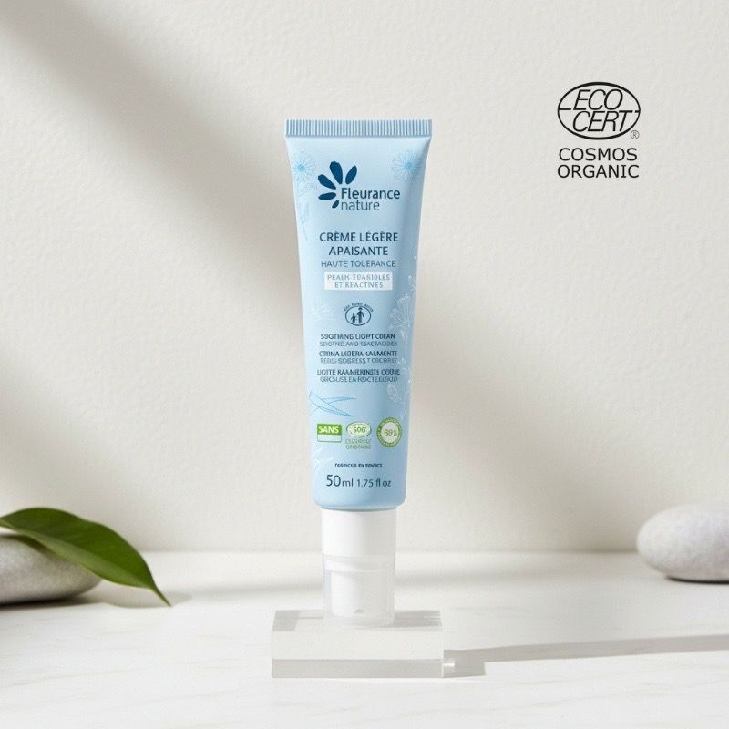 Parfymefri Ansiktskrem - Sensitiv Hud | Fleurance Nature