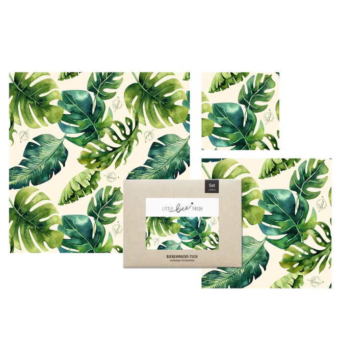 Hovedbilde Jungle Bivoksark (3-pk) - Str. S/M/L | Little Bee Fresh