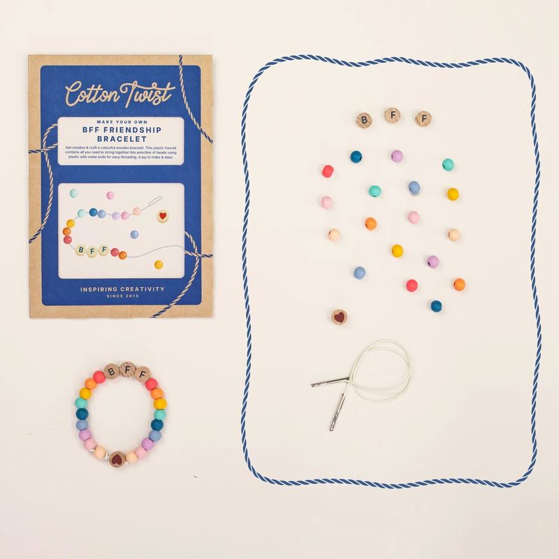 DIY-Kit - Vennskapsarmbånd | Cotton Twist