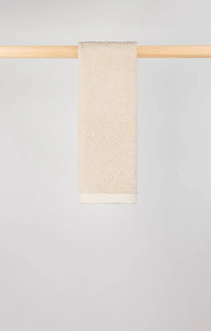 Hovedbilde Håndkle i Økologisk bomull - 50 x 100 cm - Natur