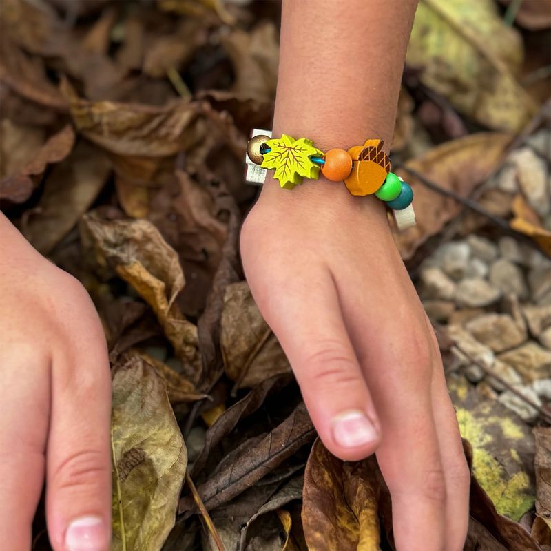 DIY-Kit - Armbånd m/Skogsmotiv (5 stk) | Cotton Twist