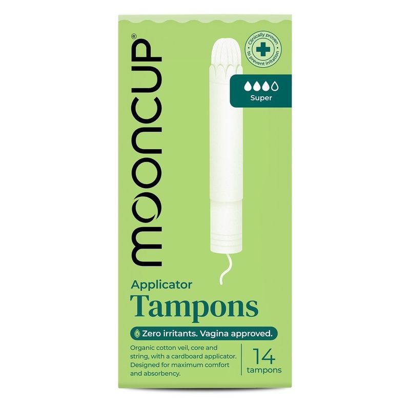 Tamponger m/Applikator - 100 % Økologisk Bomull | Mooncup