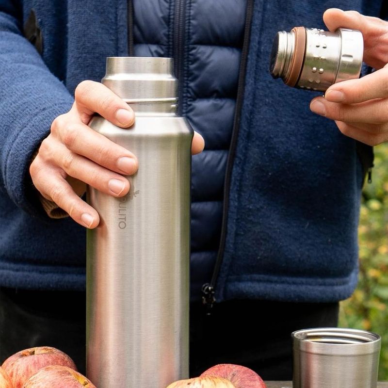 Plastfri Termos (800 ml) - Rustfritt Stål | Pulito