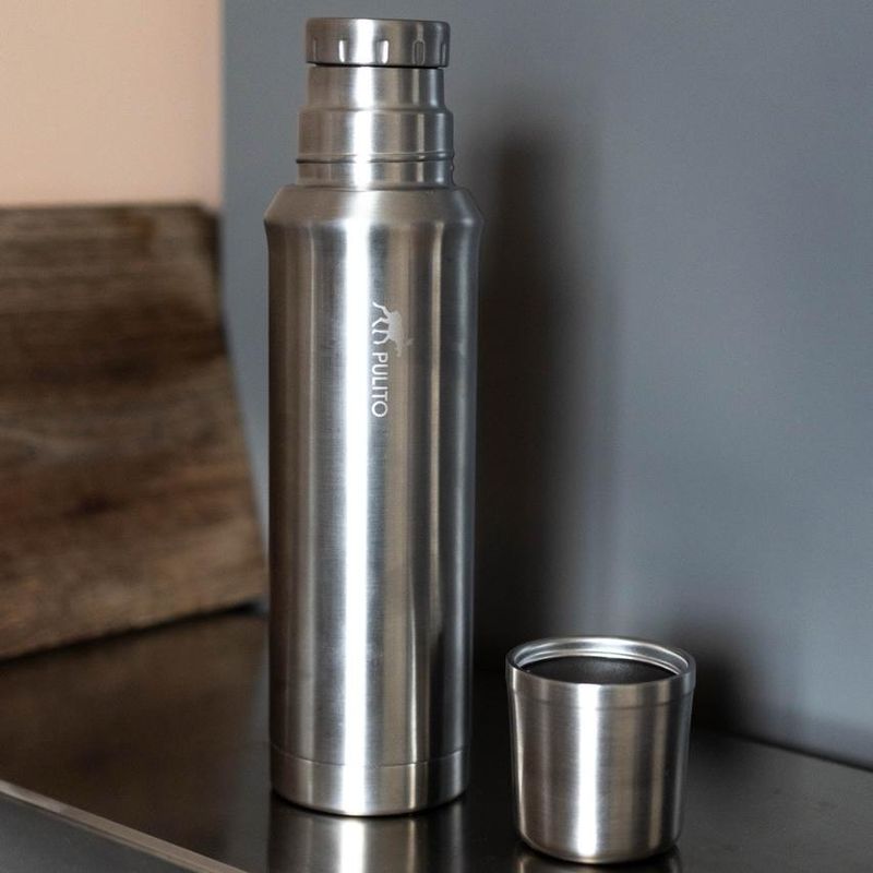 Plastfri Termos (800 ml) - Rustfritt Stål | Pulito