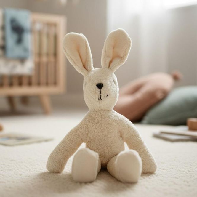 Hovedbilde Ellinor Kosedyr Kanin - Økologisk Bomull | Senger Naturwelt